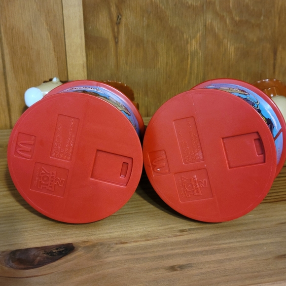 1999 Disney Pixar Toy Story 2 WOODY'S ROUNDUP Candy Dispenser Toy McDonald's - Picture 5 of 6